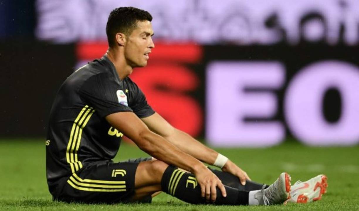 La amargura de CR7 se comienza a notar en varios tramos de los juegos ya que a estas alturas sigue sin poder estrenarse como goleador oficialmente de la Juventus.