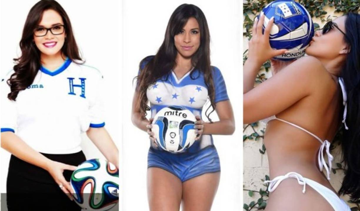 La Selección de Honduras cuenta con el apoyo de hermosas catrachas que son famosas a nivel nacional e internacional. No te pierdas esta galería.