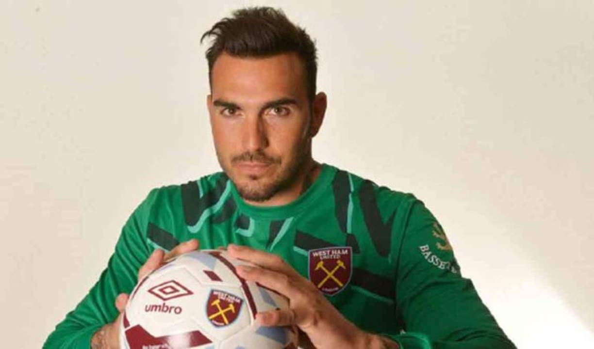 Roberto Jiménez: El portero español es suplente en el West Ham de Inglaterra y en España aseguran que es otra opción para un posible reemplazo de Keylor Navas en Real Madrid.