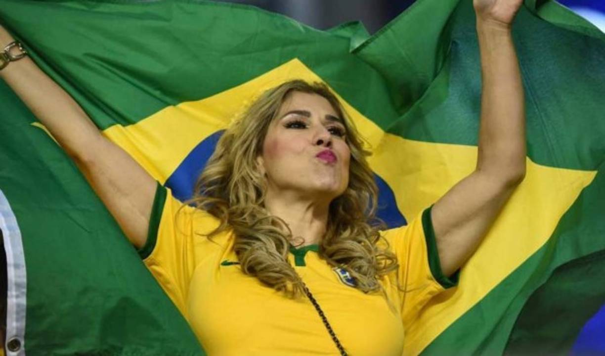 Su selección fue un fracaso en la Copa América, pero esta brasileña resaltó en las graderías. Una lástima que ya no tengamos a Brasil en el certamen.