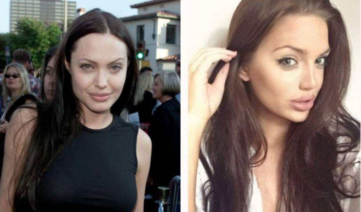 Cuesta admitirlo pero no. No es Angelina Jolie.