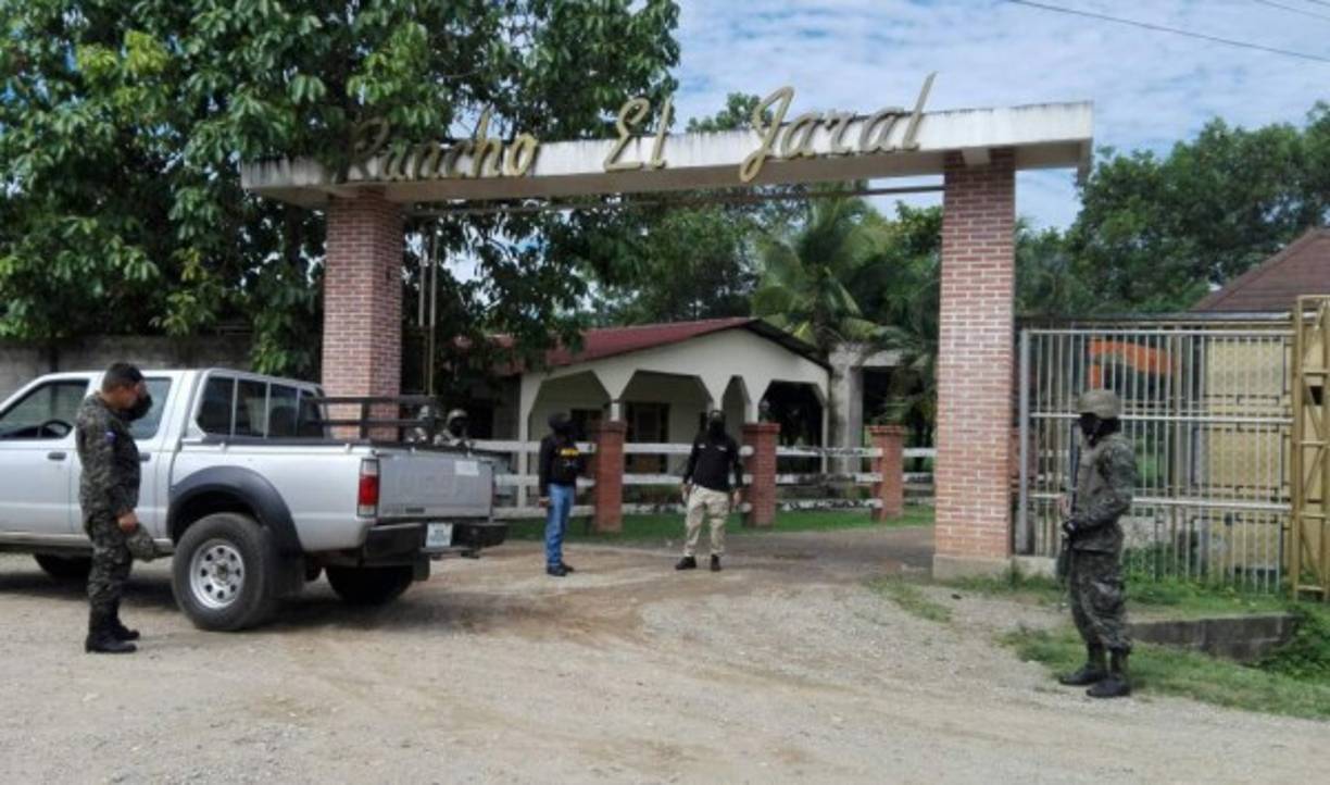 Una de las propiedades aseguradas a Ninrod Eliel Sierra Orellana, hombre de confianza de Los 'Cachiros'.