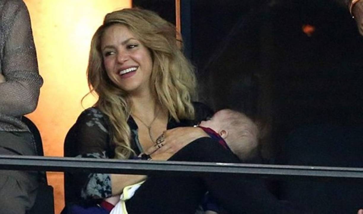 Shakira y Sasha.