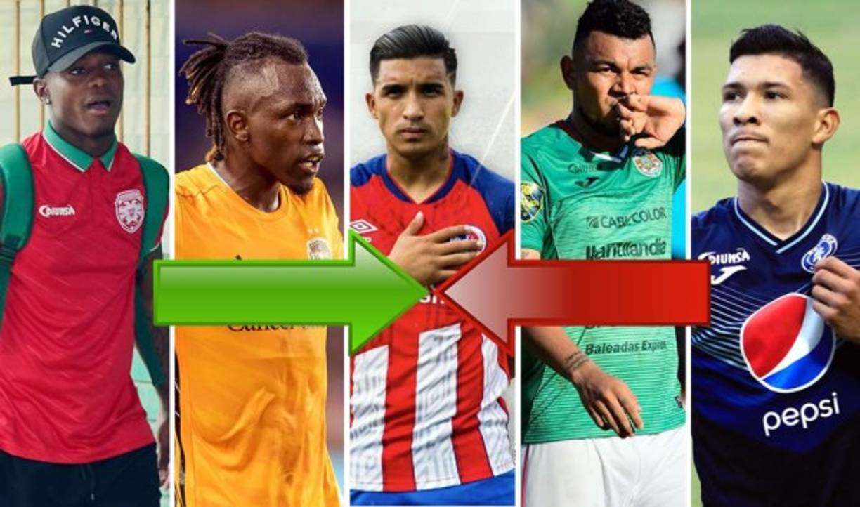 Los principales movimientos del día en el mercado de fichajes de la Liga Nacional de Honduras.