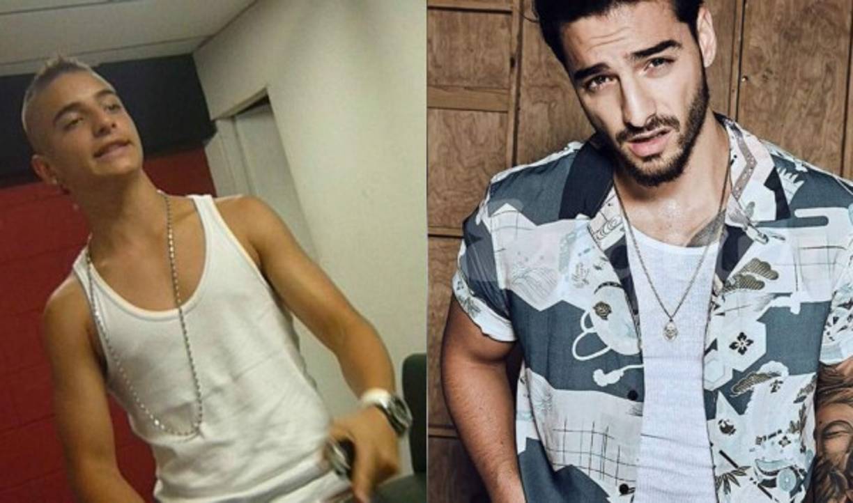 Pero mucho antes de saltar a la fama, Maluma no ostentaba la figura que ahora enloquece a sus seguidoras.