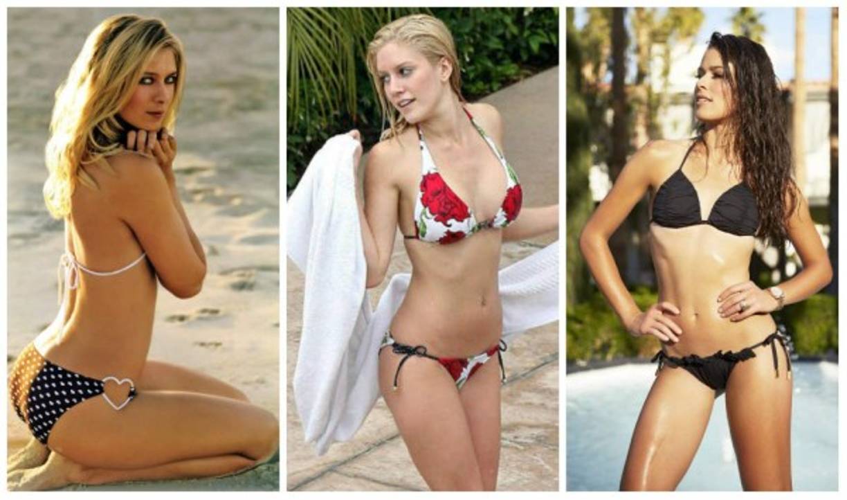 Maria Sharapova (izquierda) y Ana Ivanovic (derecha) son los bellos rostros más conocidos del tenis femenino, pero hay muchos más. En esta galería te las presentamos...