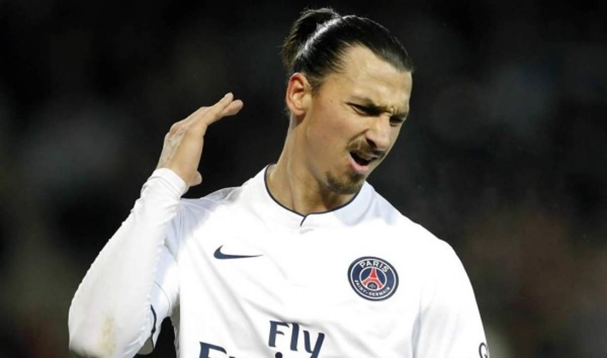 El sueco Zlatan Ibrahimovic del PSG es de los más arrogantes.