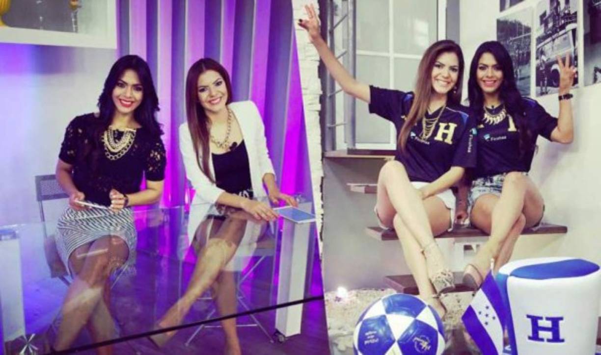 Loren Merdacal y Melissa Valeriano de Honduras. Siempre roban suspiros.