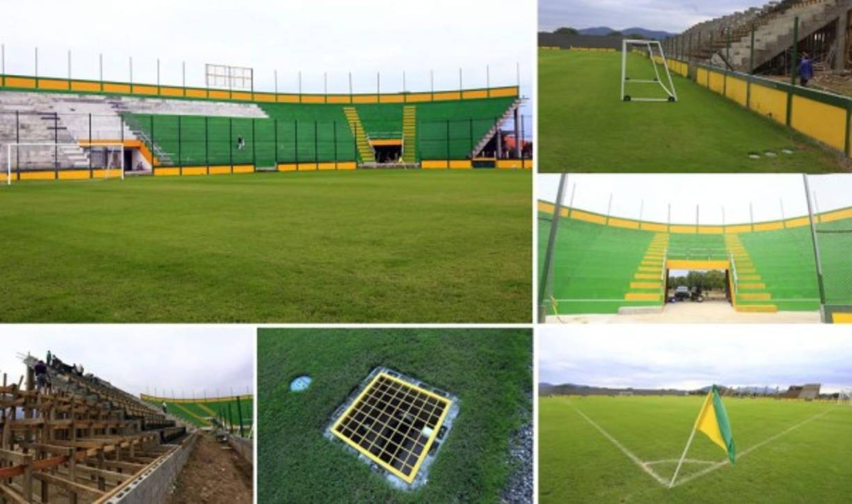El nuevo estadio del Parrillas One tendrá una capacidad para unas 6 mil personas y la inversión, de momento, sobrepasa los 6 millones de lempiras.