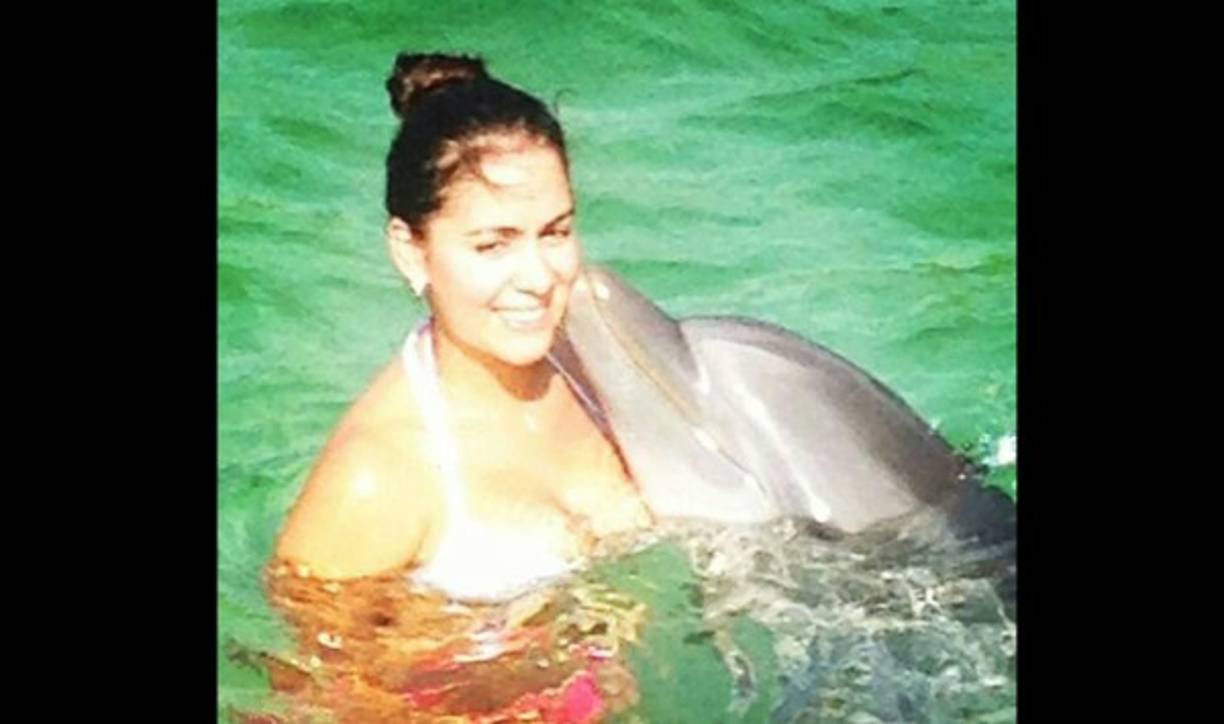 Ilsa Vanessa disfrutó a lo grande.