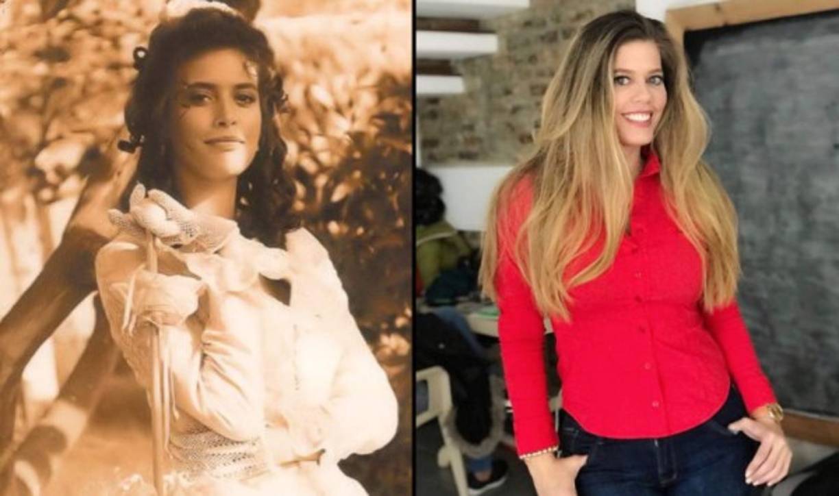 Angie Zepeda, la hermosa colombiana que interpretó a 'Luz María' la telenovela de los noventas que cautivó por su elenco y ambientación de época.