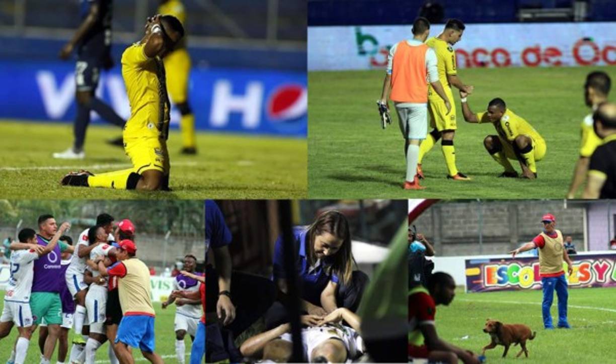 Las imágenes que no viste en tv de la jornada 16 del Torneo Apertura 2019 de la Liga Nacional de Honduras.