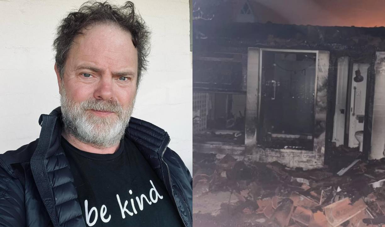 El reconocido actor <b>Rainn Wilson</b>, mundialmente famoso por su icónico papel de <b>Dwight Schrute</b> en la serie <i><b>The Office</b></i>, reveló el impacto de un reciente <b>incendio forestal</b> que afectó significativamente su vivienda ubicada en el Condado de Ventura, <b>California</b>.