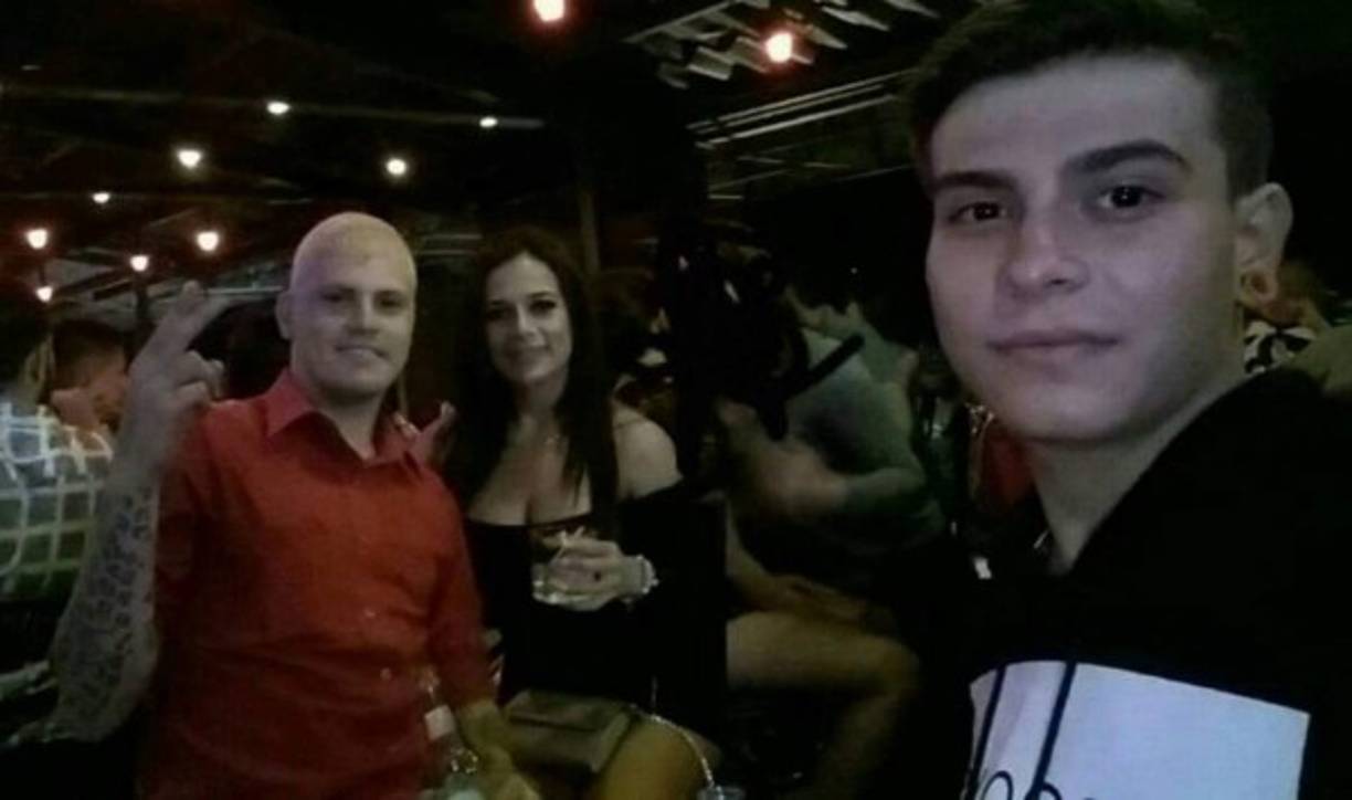 Isamar Alejandra Villalta Solano y su novio Andrés Martín Pérez Vega.