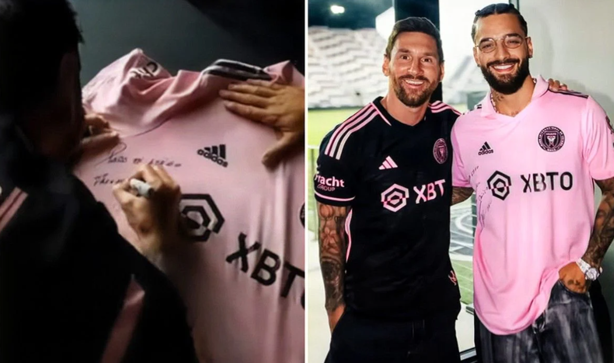 Cabe recordar que pocas semanas atrás, Messi estuvo en el video ‘Trofeo’ que Maluma sacó en colaboración con Yandel, en donde el jugador le entregó una copa al artista en pleno campo de juego del DRV PNK Stadium.