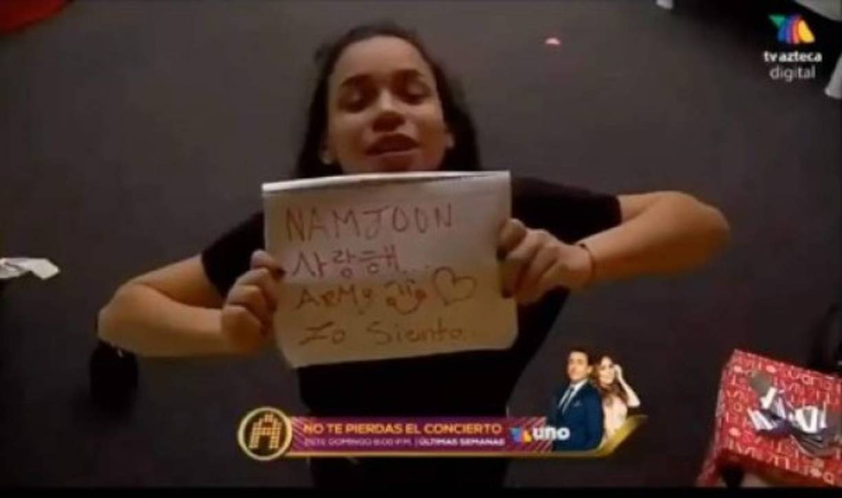 Habla Coreano- Debido a su gusto por el pop coreano (KPop) la hondureña ha aprendido algunas canciones en ese idioma. Durante la gale en la que cantó '7 Rings', donde demostró una buena entonación en inglés, la hondureña también entonó una estrofa de “Blood Sweat & Tears” de BTS a petición de Adal Ramones.<br/>