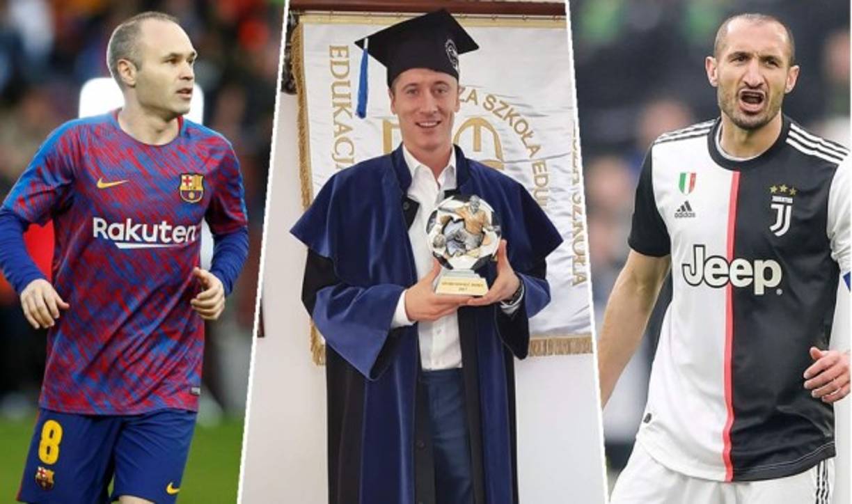 Más allá de su habilidad con los pies, estos futbolistas destacan por encima del resto por estar licenciados en diferentes carreras.