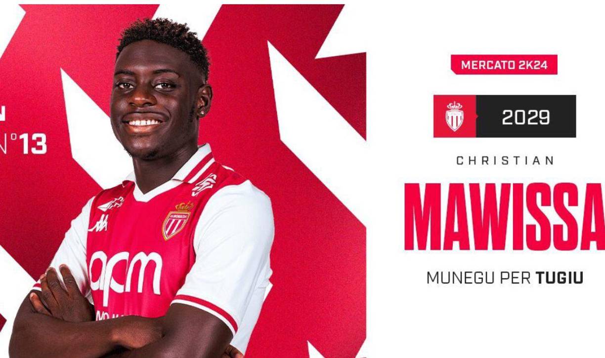 El Mónaco ha fichado al central francés Christian Mawissa por 16.000.000 €. Firma hasta junio de 2029.
