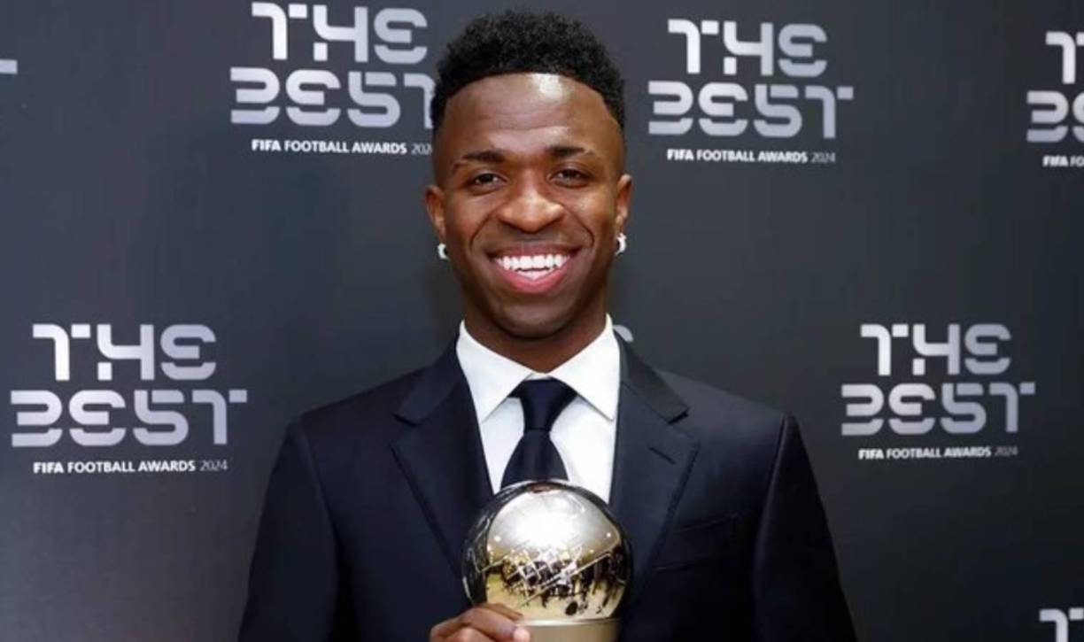 Esto dicen a nivel internacional sobre Vinicius y el premio The Best que le dio la FIFA como el mejor futbolista del mundo. 