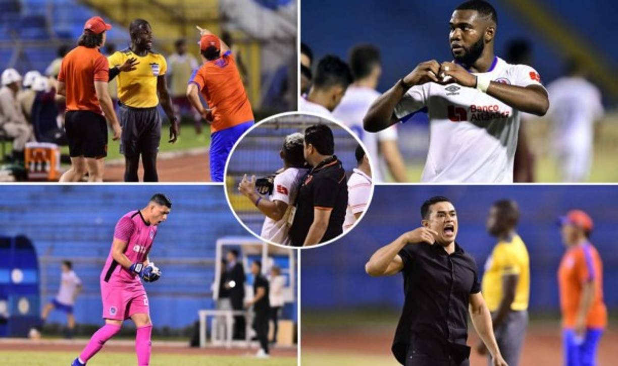 Las imágenes del triunfo del Olimpia (2-0) sobre el Saprissa de Costa Rica en la ida de las semifinales de la Liga de Concacaf, a puertas cerradas en el estadio Olímpico. Fotos Yoseph Amaya y Neptalí Romero