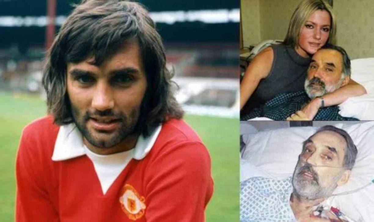 George Best - El norirlandés vivió una vida llena de excesos y desenfreno que terminaron arruinado su brillante carrera futbolística. Inició su carrera como futbolista profesional en 1963 con el Manchester United donde militó por 11 temporadas.
