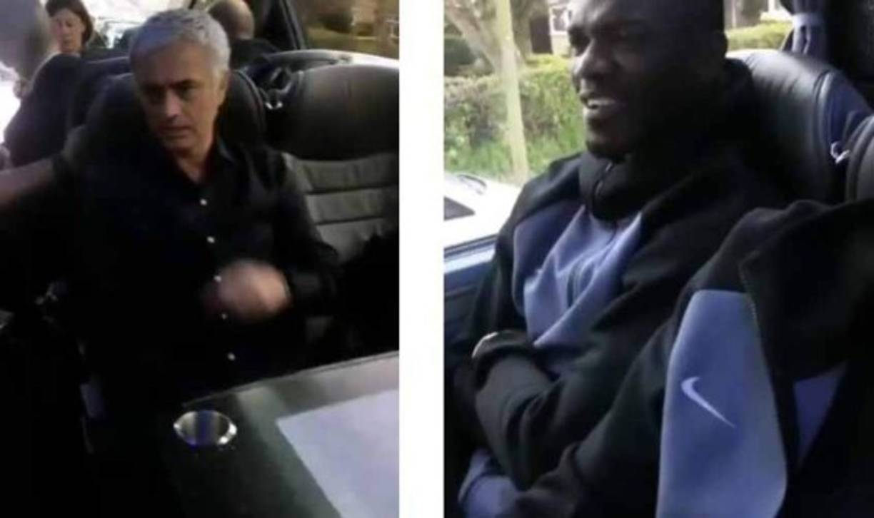 David Suazo fue dirigido por nada más y nada menos que Mourinho. El hondureño presumió en su cuenta de Instagram el momento en que se trasladaban para disputar el partido.