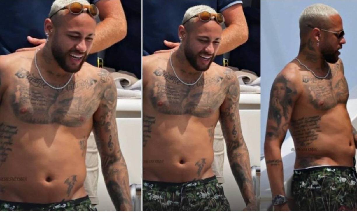 No es la primera vez que se le ve con ‘panza’, ya que su vida fuera del fútbol lo ha llevado a esto.