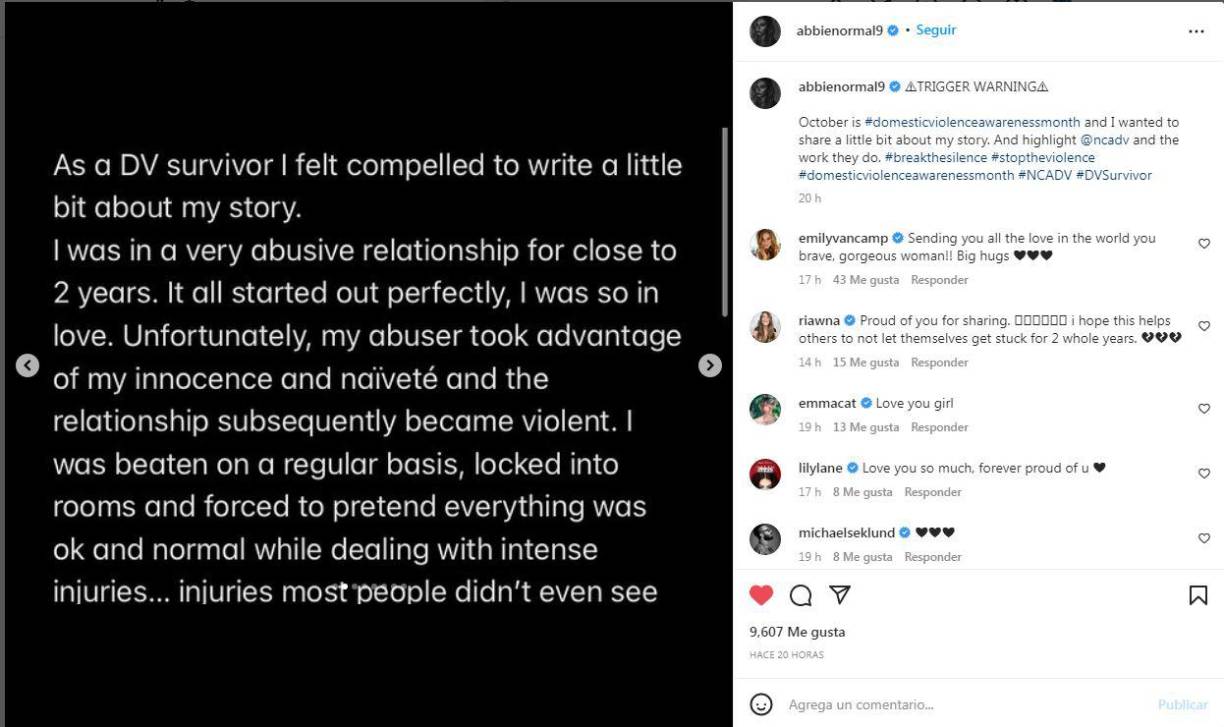 Abigail Breslin reveló que ahora se encuentra en una relación saludable, feliz y sorprendente con su prometido. 