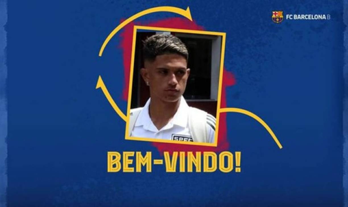 El FC Barcelona hizo oficial el fichaje de Gustavo Maia. Es un joven delantero brasileño de 19 años que pertenecía a Sao Paulo. Los planes del club azulgrana es que juegue de momento con el filial culé.<br/><br/>La operación se ha cerrado por 4,5 millones de euros con un contrato hasta junio de 2025 y una cláusula de rescisión de 300 millones de euros. Se trata de un jugador con regate que ya destaca en las categorías inferiores de la selección de Brasil.