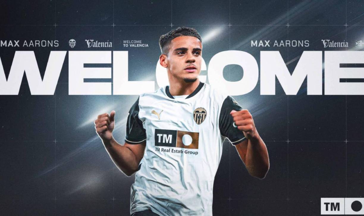 El defensor Max Aarons ha firmado con el Valencia procedente del Bournemouth de Inglaterra. El acuerdo incluye una opción de compra, lo que permite al Valencia asegurar al jugador por 7.5 millones de libras.