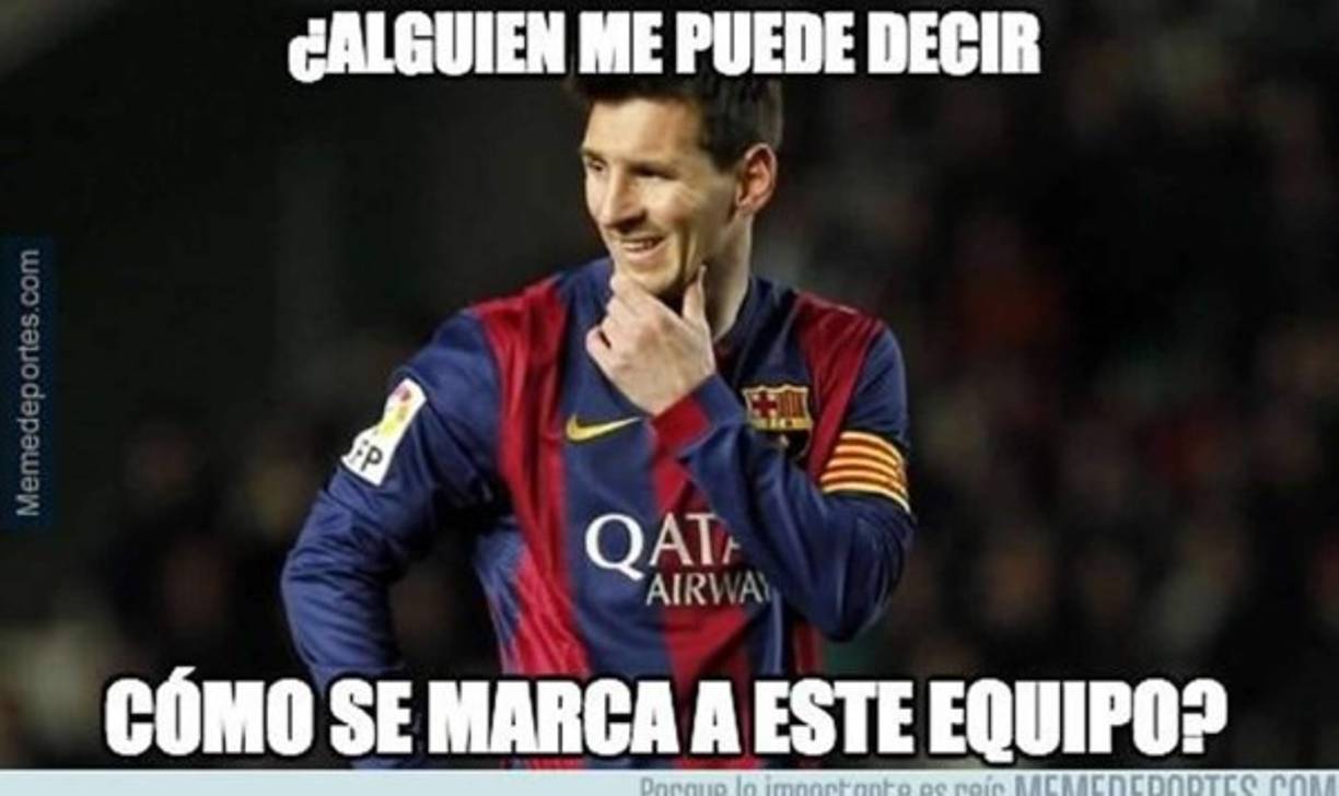 Lionel Messi estuvo perdido en la derrota del cuadro blaugrana.