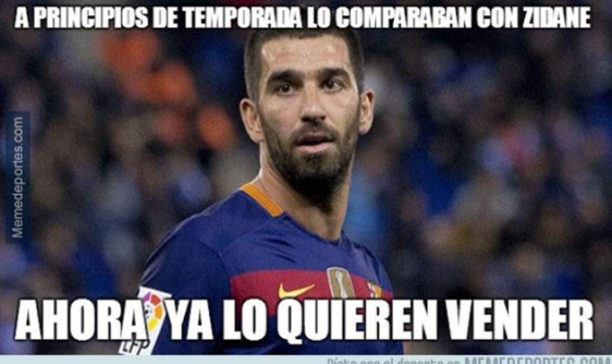 Arda Turan es otro de los más cuestionados por la afición barcelonista.