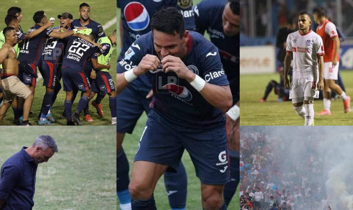 Motagua celebró por todo lo alto la clasificación a semifinales y en el Olimpia la tristeza no se hizo esperar tras lo ocurrido. Mira las imágenes más curiosas que dejó el partido.