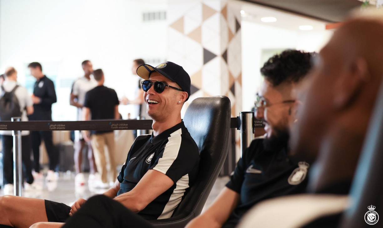 Cristiano Ronaldo se encuentra en el país persa para enfrentarse al Persépolis este martes en un encuentro de la Liga de Campeones de Asia.