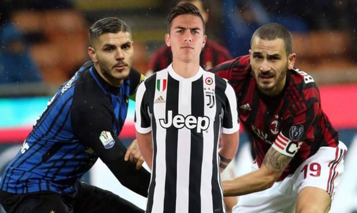 El mercado de verano ofrecerá al Real Madrid múltiples opciones de reforzar su plantilla tras unos años en los que el club blanco ha realizado fichajes de perfil medio. Según Calciomercato, tres jugadores de renombre en la Serie A forman parte de la agenda de Florentino Pérez: los delanteros Mauro Icardi (Inter de Milán) y Paulo Dybala (Juventus), y el defensa central Leonardo Bonucci (AC Milan).