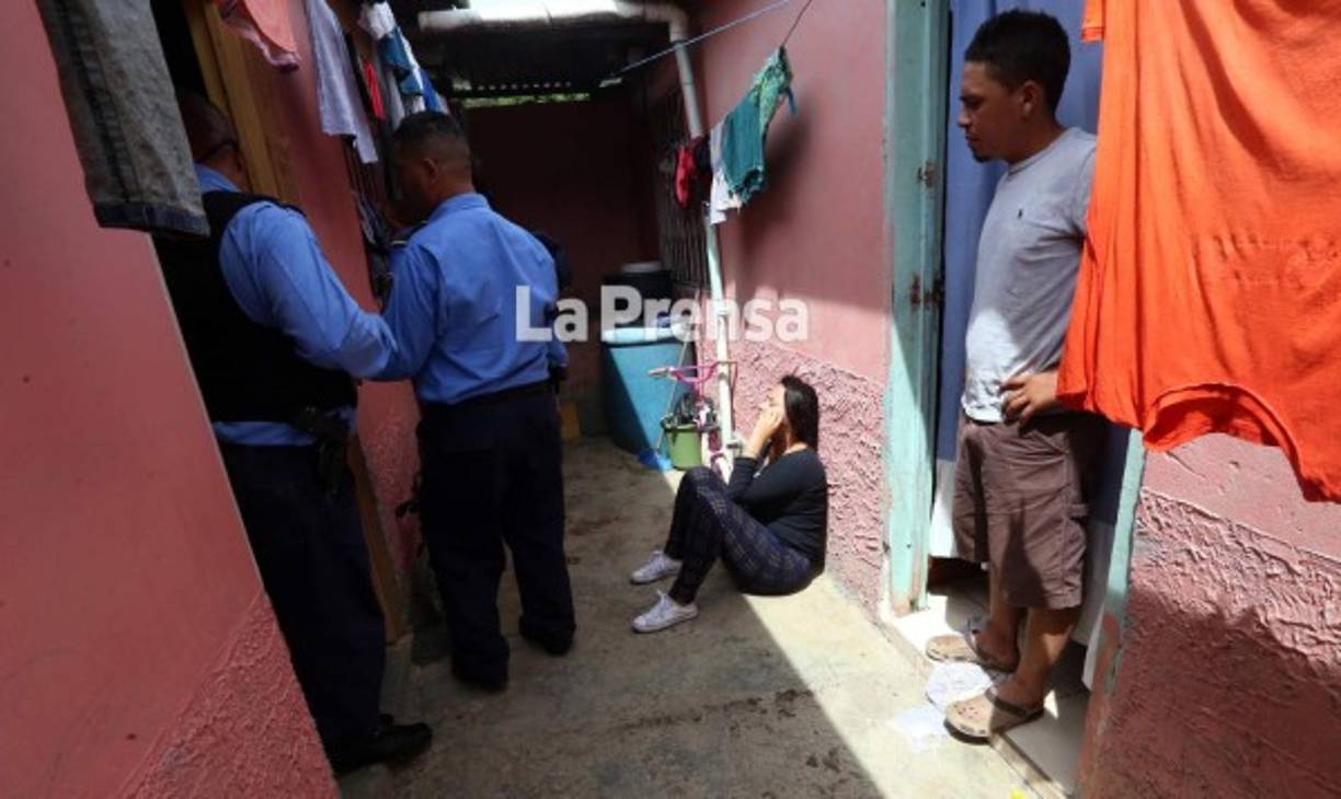 El padre del bebé fue detenido para efectos de investigación.