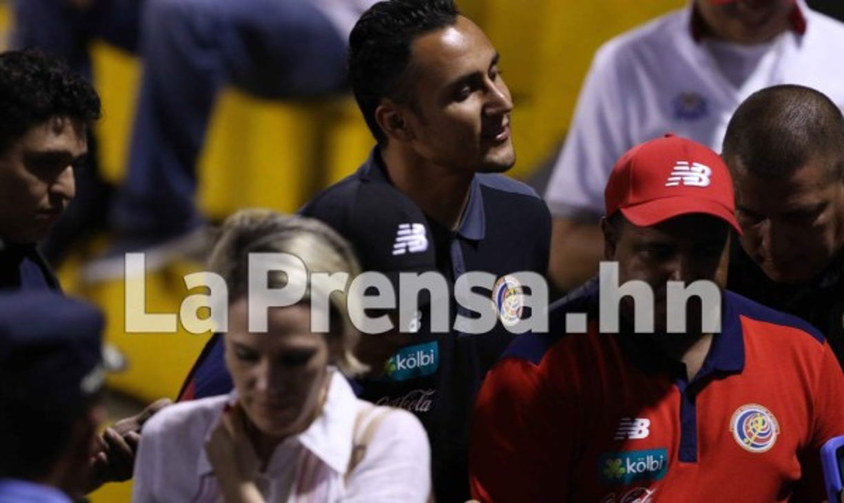 Navas estuvo muy atento con cada detalle.