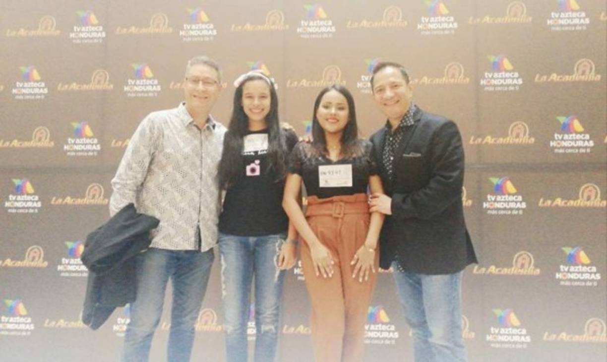 En el casting de La Academia, Angie se le pudo ver sencilla y sin maquillaje.