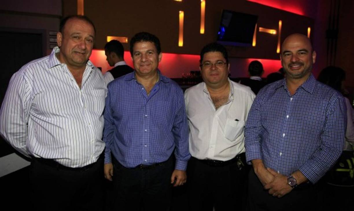Nabil Khoury, Jesús Canahuati, Ernesto Pumpo y Michael Hawit.