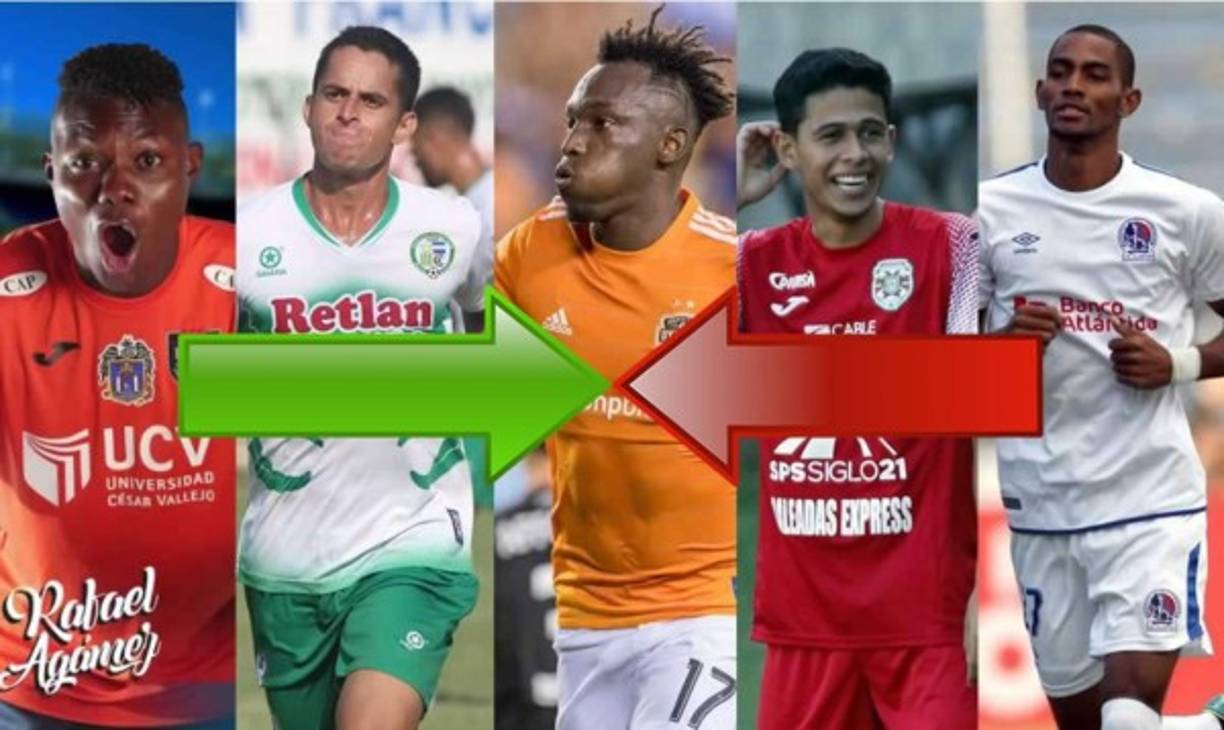Los principales rumores y fichajes de las últimas horas en el mercado de piernas del fútbol hondureño.