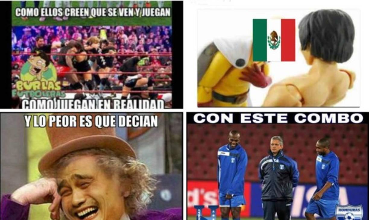 Honduras sufrió una nueva derrota contra México en el estadio Azteca y los usuarios no se guardaron las burlas en las redes sociales. Estos son los mejores memes.