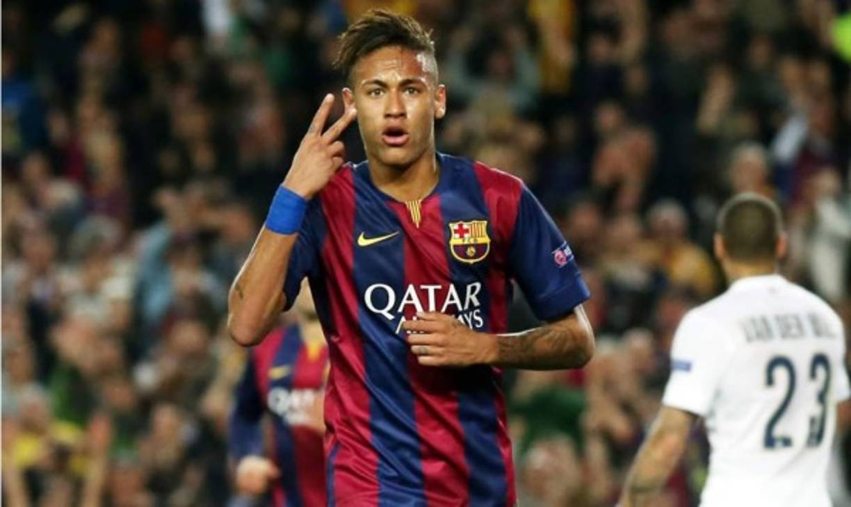 Nº5 Neymar, uno de los integrantes más importantes de la plantilla del Barcelona, es el segundo mejor pagado en su club, por detrás de Messi. Es el quinto en la lista, con unas cifras que alcanzan los 30 millones de euros ganados en el año pasado.