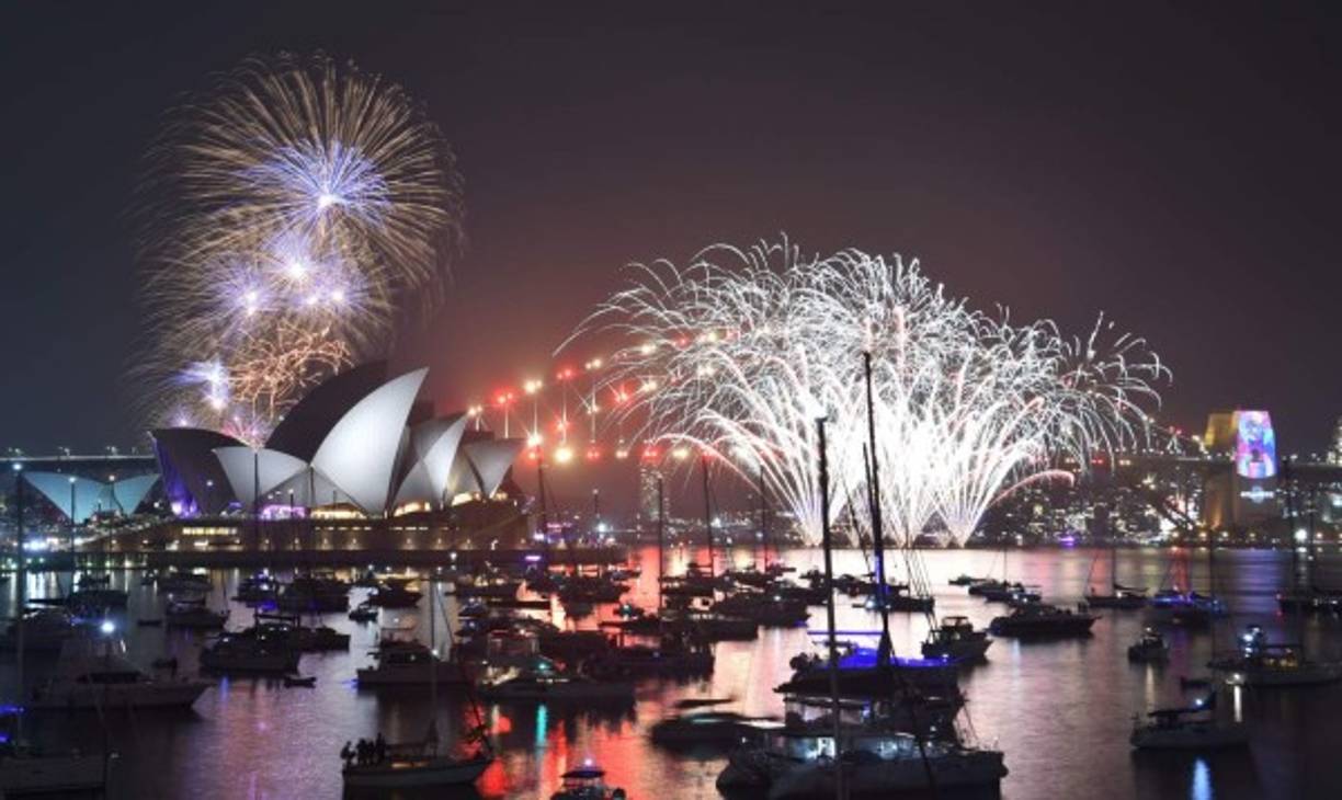Australia es un referente histórico para recibir el año nuevo.