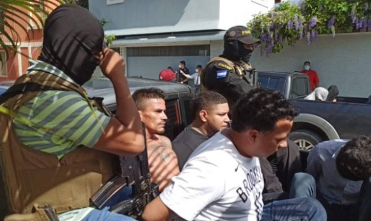 Los detenidos están vinculados a extorsión, sicariato, robo a mano armada, venta y distribución de drogas.