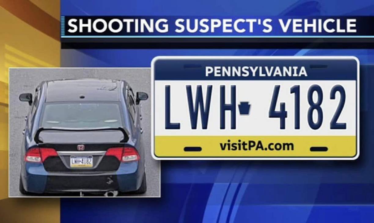 Yeicop Menjivar salió huyendo en este turismo. La Policía local publicó esta fotografía para que los vecinos ayuden a dar con su paradero.