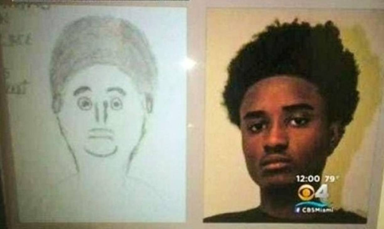 Retrató a la perfección su expresión facial