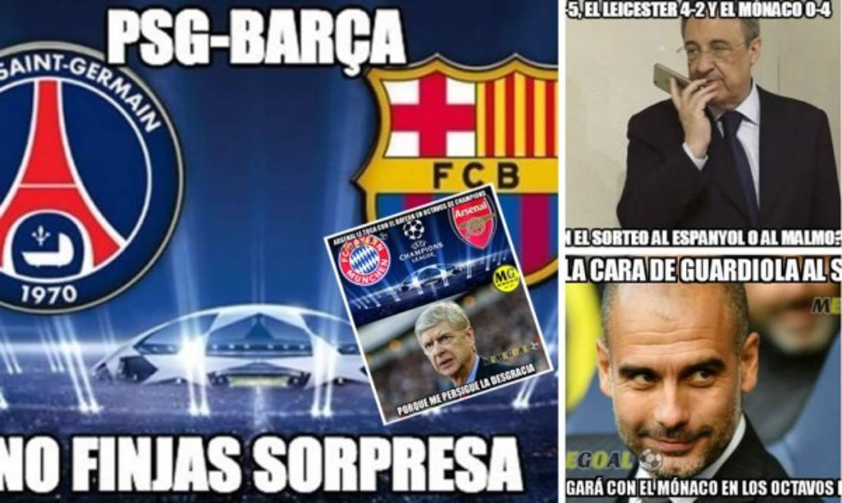 No podían faltar los memes del sorteo de octavos de final de la UEFA Champions League. Estos son los mejores.