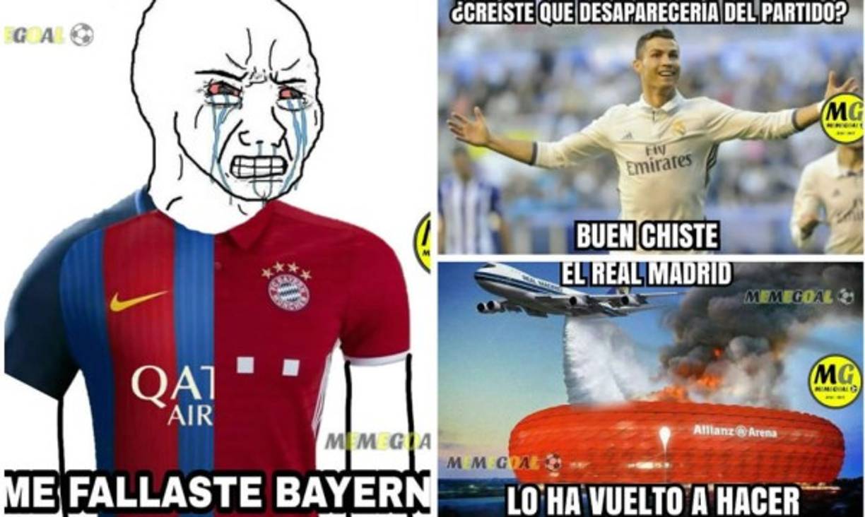 Estos son los mejores memes de la victoria del Real Madrid sobre el Bayern Múnich en la ida de los cuartos de final de la UEFA Champions League.
