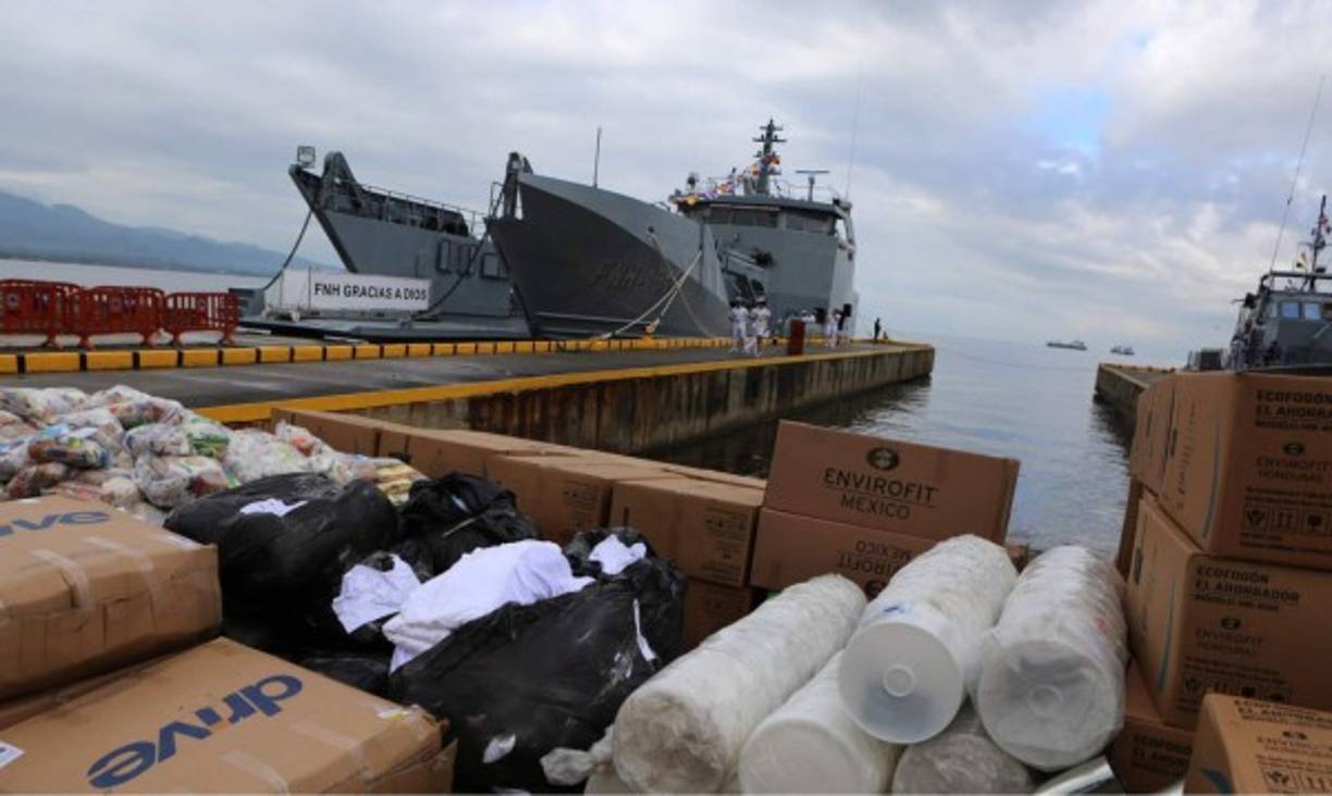 Llegó la noche del jueves pasado a Puerto Cortés procedente del astillero de Cartagena de Indias en Colombia.