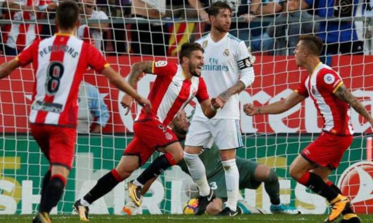 En octubre del 2017, el Girona derotó 2-1 al Real Madrid.